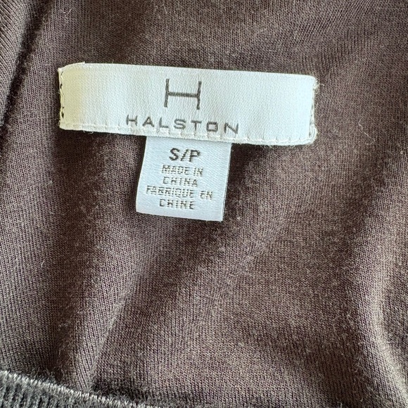 Halston Black Long Sleeve Dress | Small - Picture 3 of 3